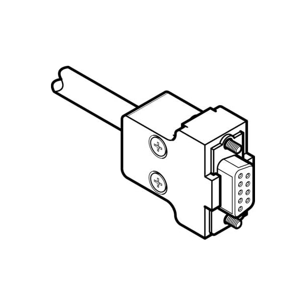 Connecting Cable KMP6-09P-8-2, 5